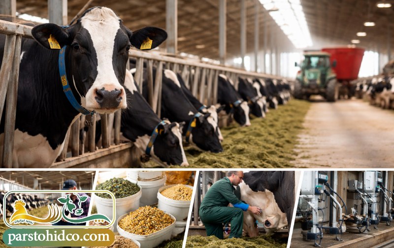 راهکارهای عملی پیشگیری از کاهش تولید شیر در گاوداری‌ ها 