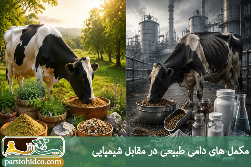 مکمل های دامی طبیعی در مقابل شیمیایی 